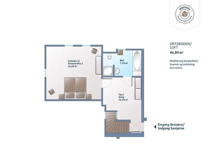 Seestern In Flensburg, Sonwik * Flensburgo